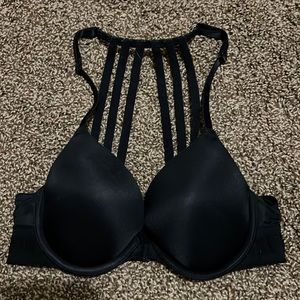 Black Victoria secret push-up bra